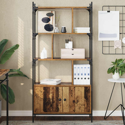 Bookcase 76.5 x 30 x 154.5 cm Engineered Wood