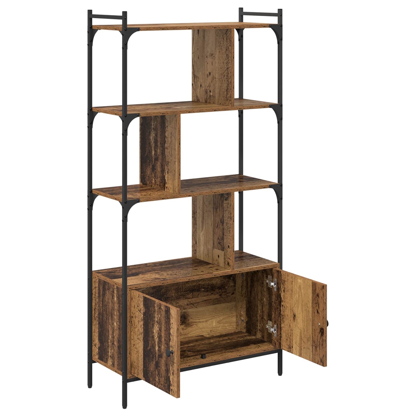Bookcase 76.5 x 30 x 154.5 cm Engineered Wood