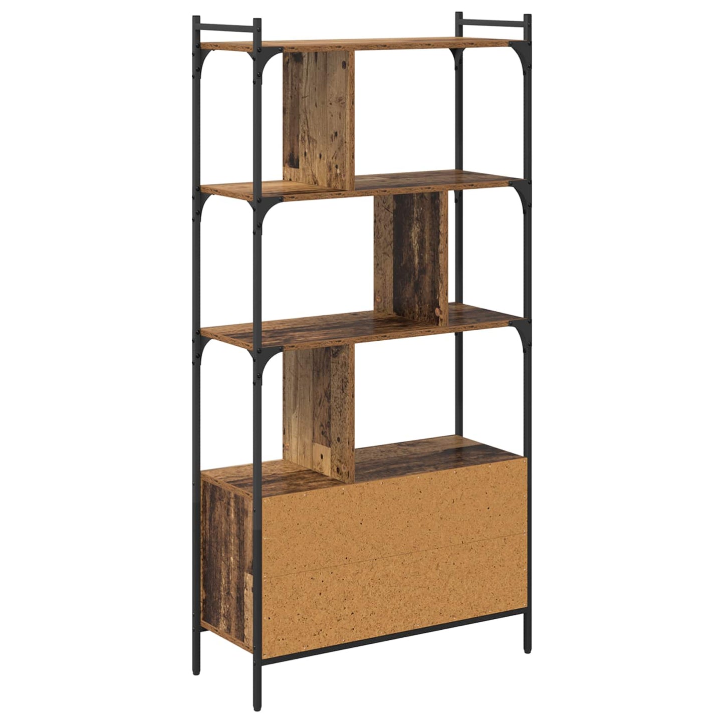 Bookcase 76.5 x 30 x 154.5 cm Engineered Wood