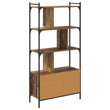 Bookcase 76.5 x 30 x 154.5 cm Engineered Wood