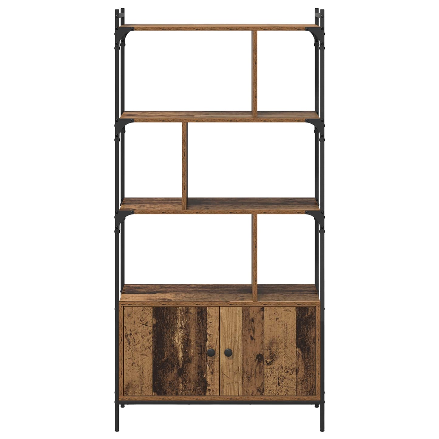 Bookcase 76.5 x 30 x 154.5 cm Engineered Wood
