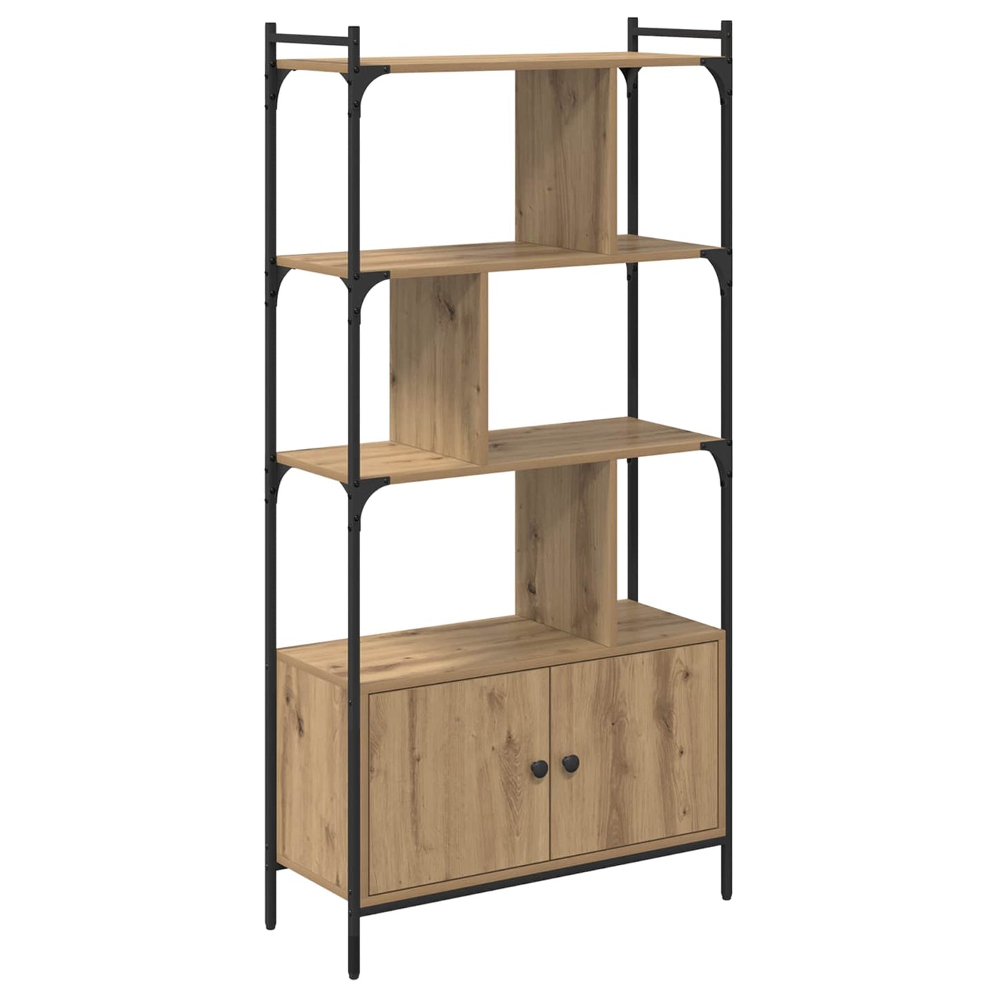 Bookcase 76.5 x 30 x 154.5 cm Engineered Wood