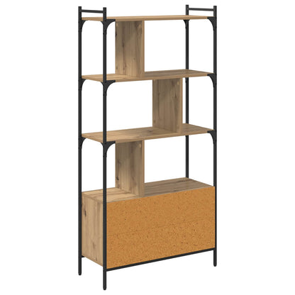 Bookcase 76.5 x 30 x 154.5 cm Engineered Wood