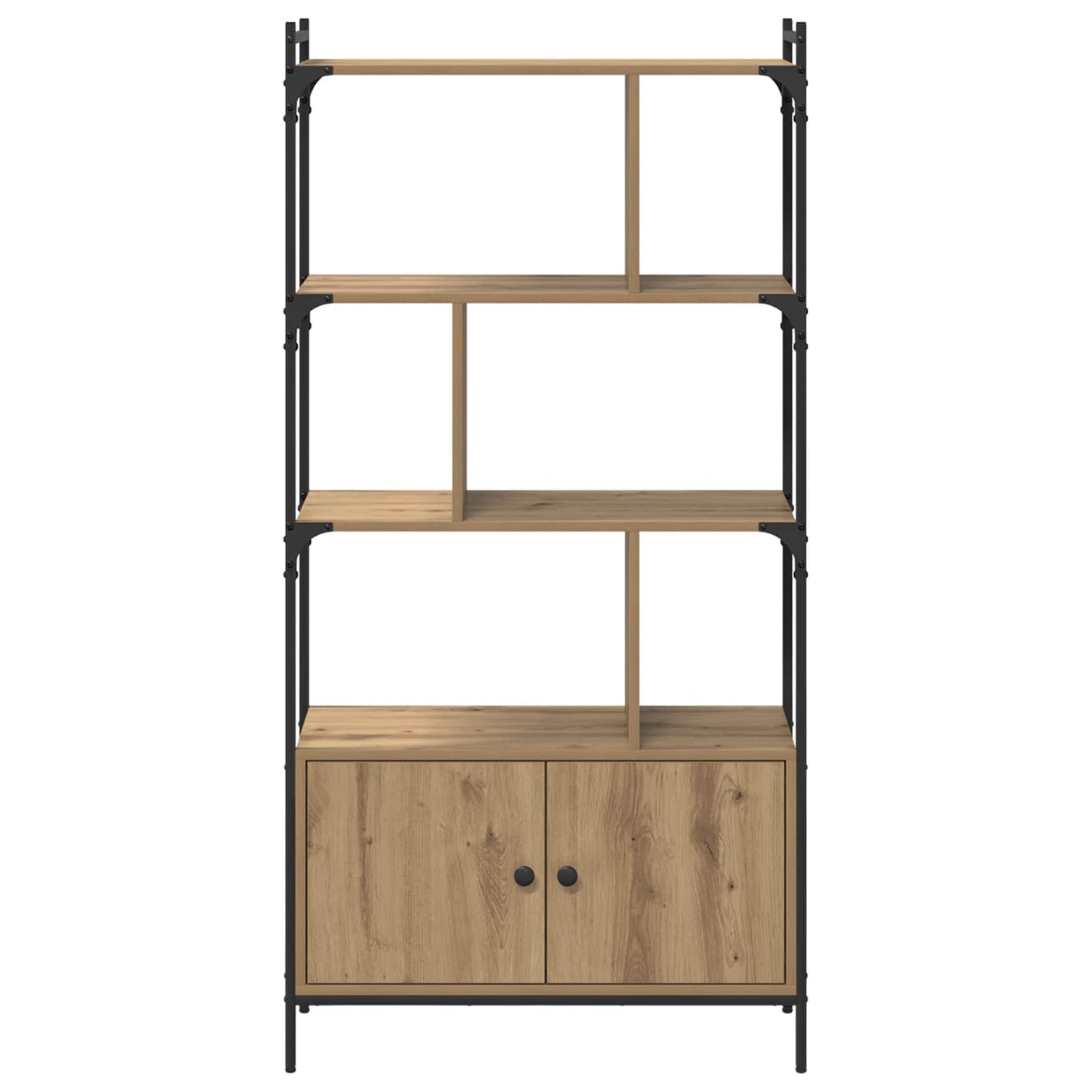 Bookcase 76.5 x 30 x 154.5 cm Engineered Wood