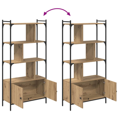 Bookcase 76.5 x 30 x 154.5 cm Engineered Wood