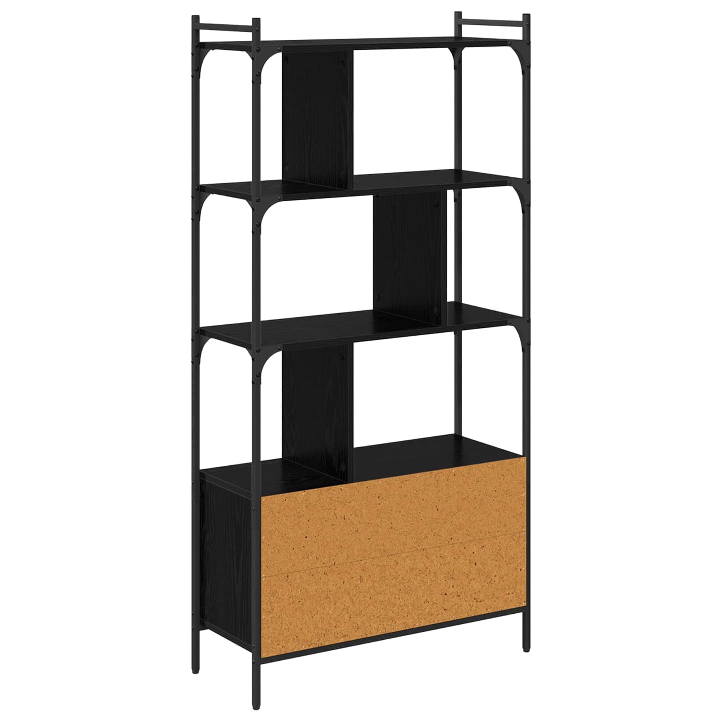 Bookcase 76.5 x 30 x 154.5 cm Engineered Wood