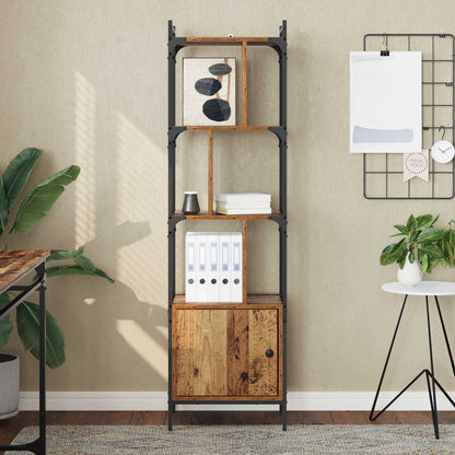 Bookcase Old Wood 44.5 x 30 x 154.5 cm Engineered Wood