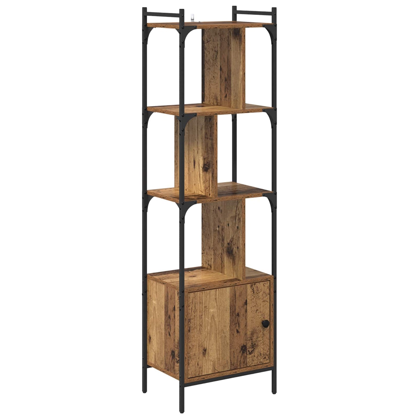 Bookcase Old Wood 44.5 x 30 x 154.5 cm Engineered Wood