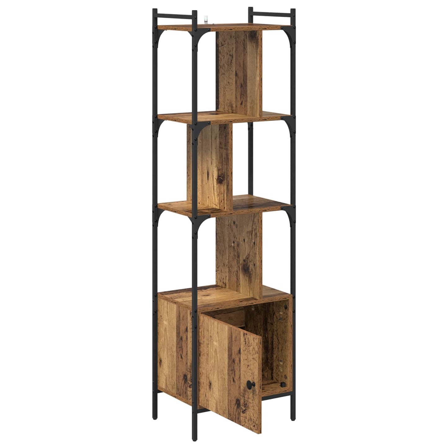 Bookcase Old Wood 44.5 x 30 x 154.5 cm Engineered Wood