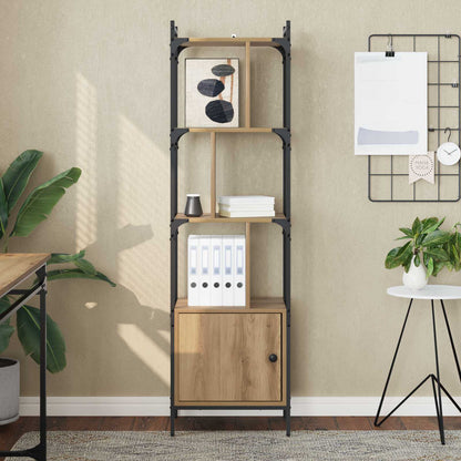 Bookcase Artisan Oak 44.5 x 30 x 154.5 cm Engineered Wood