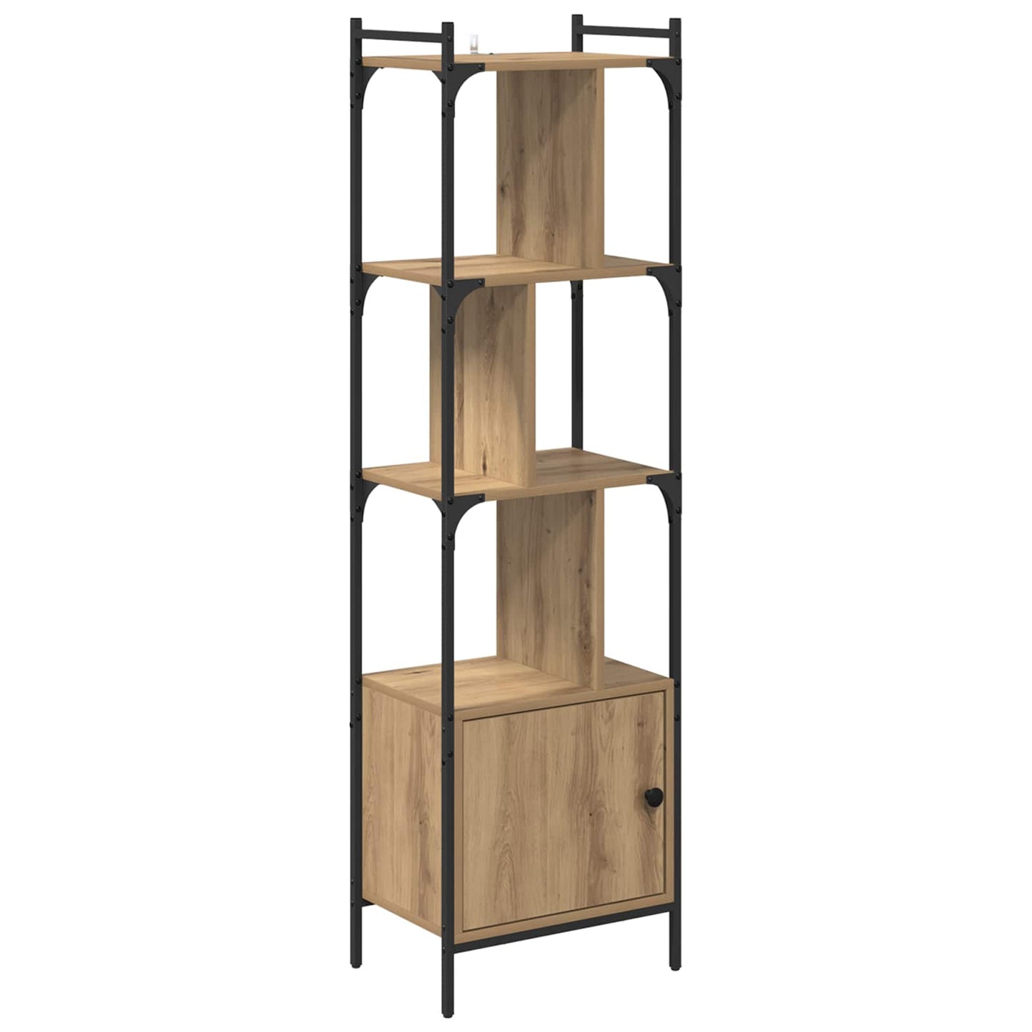 Bookcase Artisan Oak 44.5 x 30 x 154.5 cm Engineered Wood