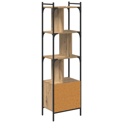Bookcase Artisan Oak 44.5 x 30 x 154.5 cm Engineered Wood