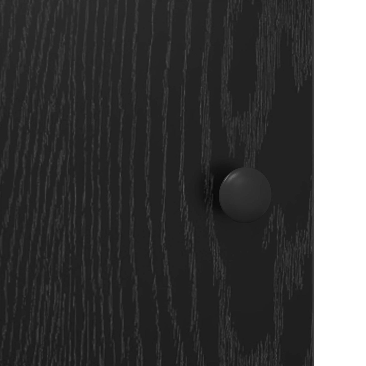 Bookcase Black Oak 44.5 x 30 x 154.5 cm Engineered Wood