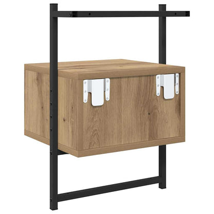 Bedside Cabinet Artisan Oak 35 x 30 x 51 cm Engineered Wood