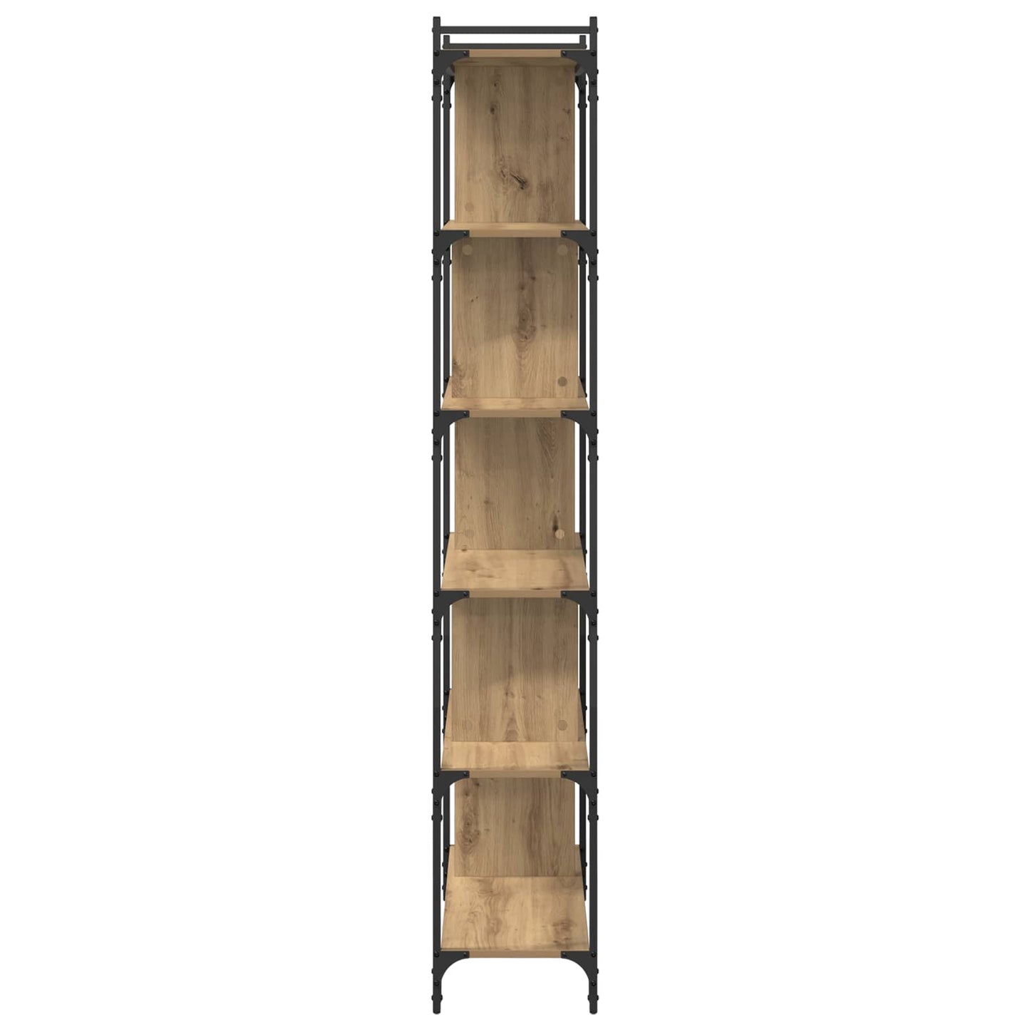 Bookcase Artisan oak 76 x 32 x 192 cm Engineered wood