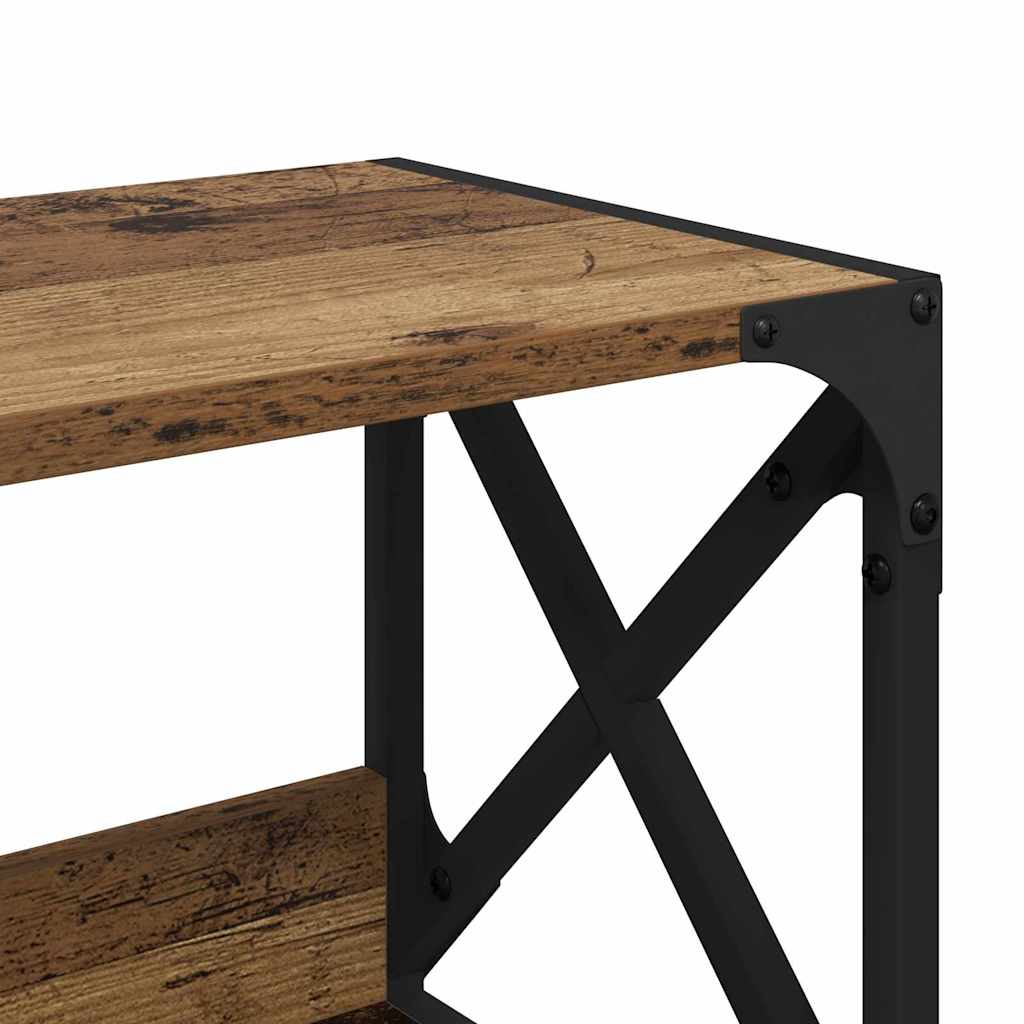 Printer Stand Old Wood 44 x 26 x 31.5 cm Engineered Wood