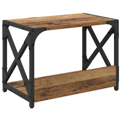 Printer Stand Old Wood 44 x 26 x 31.5 cm Engineered Wood