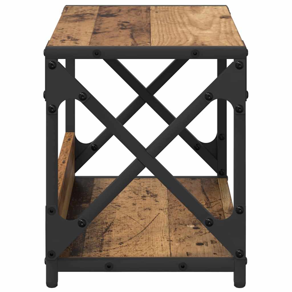 Printer Stand Old Wood 44 x 26 x 31.5 cm Engineered Wood