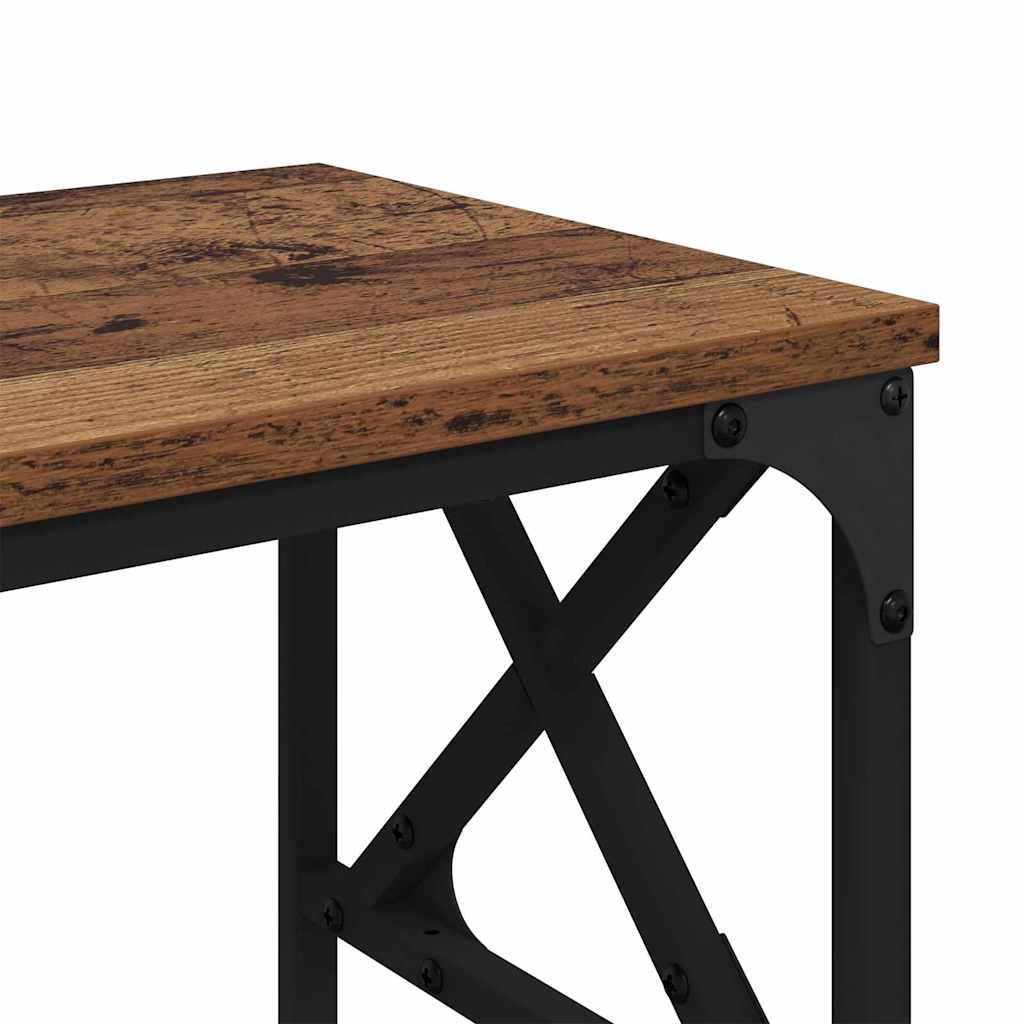 Printer Stand Old Wood 40 x 30 x 31 cm Engineered Wood