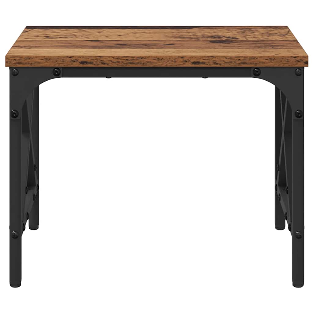 Printer Stand Old Wood 40 x 30 x 31 cm Engineered Wood