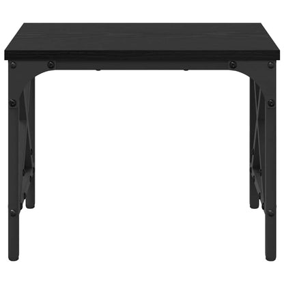 Printer Stand Black Oak 40 x 30 x 31 cm Engineered Wood