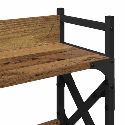 Printer Stand Old Wood 40 x 20 x 40 cm Engineered Wood