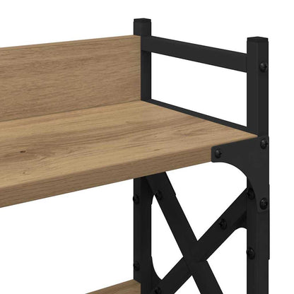 Printer Stand Artisan Oak 40 x 20 x 40 cm Engineered Wood