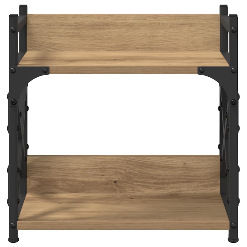 Printer Stand Artisan Oak 40 x 20 x 40 cm Engineered Wood