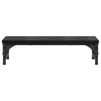 Monitor Stand Black Oak 55 x 23 x 14 cm Engineered Wood