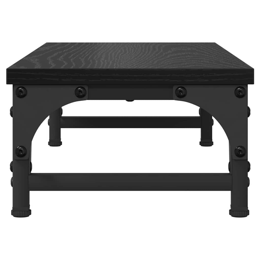 Monitor Stand Black Oak 55 x 23 x 14 cm Engineered Wood