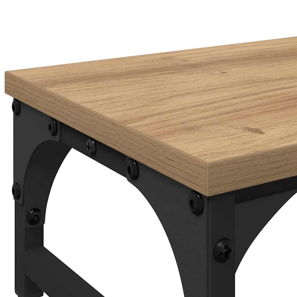 Monitor Stand Artisan Oak 85 x 23 x 15.5 cm Engineered Wood