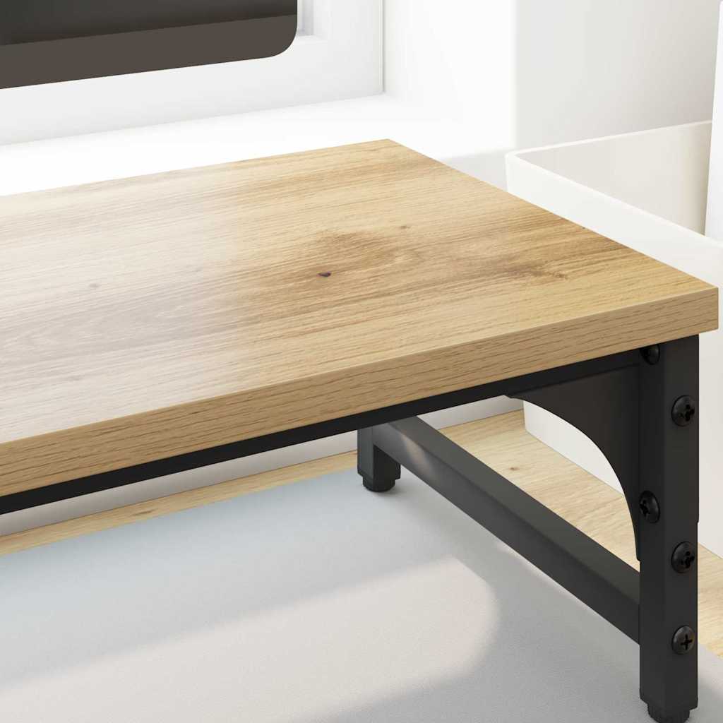 Monitor Stand Artisan Oak 85 x 23 x 15.5 cm Engineered Wood