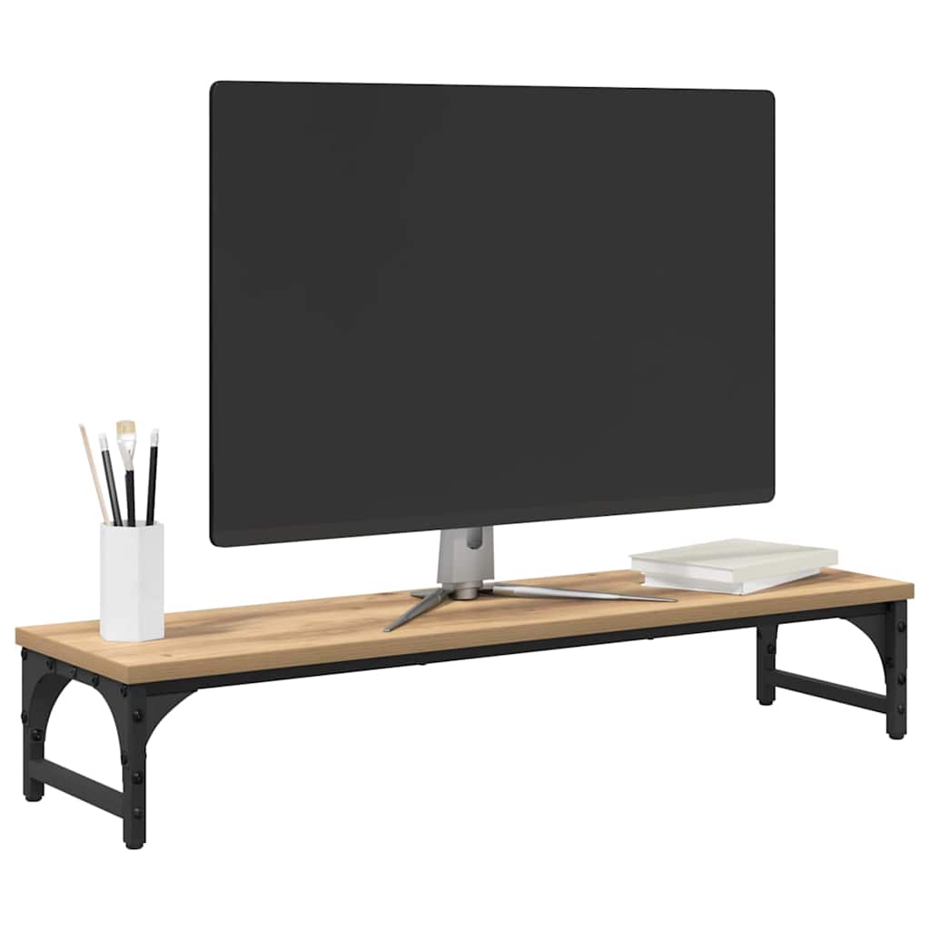 Monitor Stand Artisan Oak 85 x 23 x 15.5 cm Engineered Wood