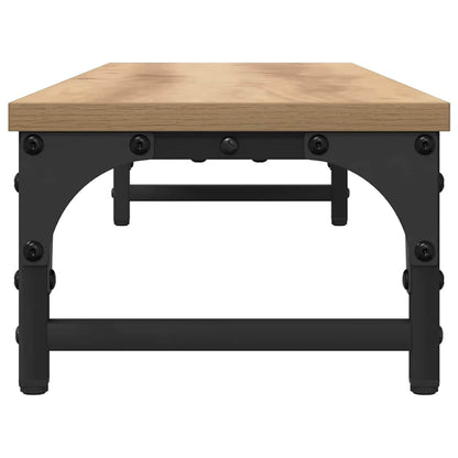 Monitor Stand Artisan Oak 85 x 23 x 15.5 cm Engineered Wood