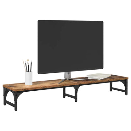 Monitor Stand Old Wood 105 x 23 x 15.5 cm Engineered Wood