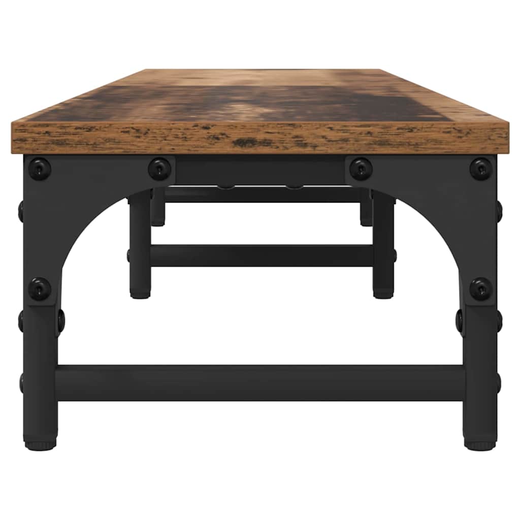 Monitor Stand Old Wood 105 x 23 x 15.5 cm Engineered Wood