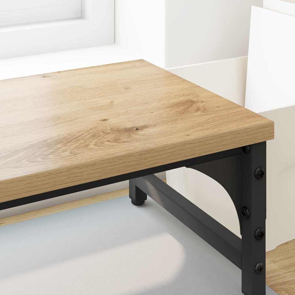 Monitor Stand Artisan Oak 105 x 23 x 15.5 cm Engineered Wood