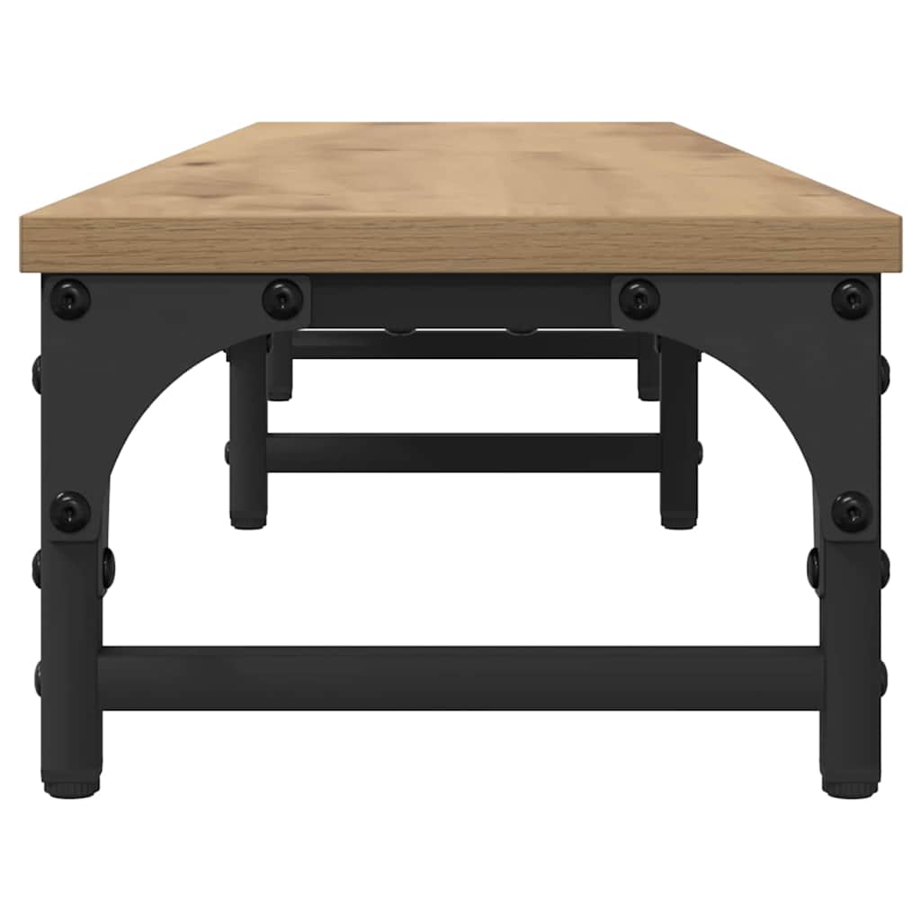 Monitor Stand Artisan Oak 105 x 23 x 15.5 cm Engineered Wood