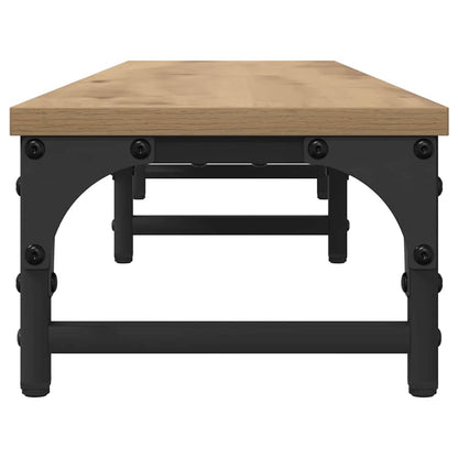 Monitor Stand Artisan Oak 105 x 23 x 15.5 cm Engineered Wood