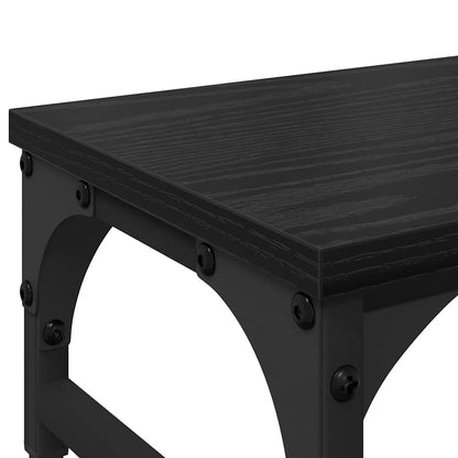 Monitor Stand Black Oak 105 x 23 x 15.5 cm Engineered Wood