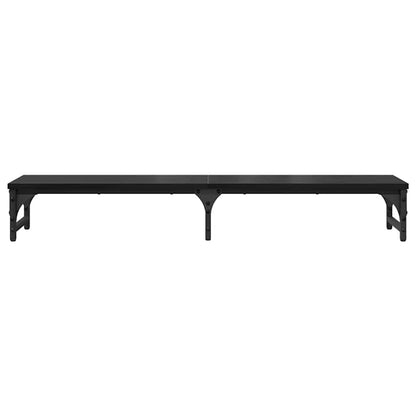 Monitor Stand Black Oak 105 x 23 x 15.5 cm Engineered Wood