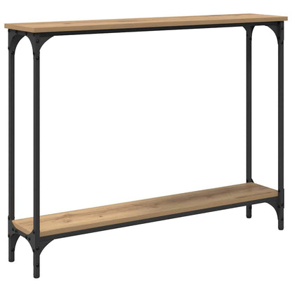 Console Table Artisan Oak 100 x 22.5 x 75 cm Engineered Wood