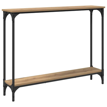 Console Table Artisan Oak 100 x 22.5 x 75 cm Engineered Wood