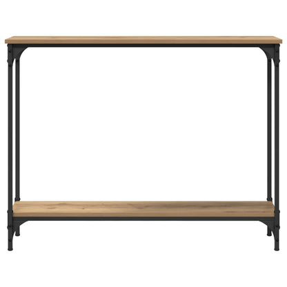 Console Table Artisan Oak 100 x 22.5 x 75 cm Engineered Wood