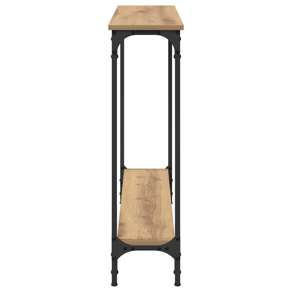 Console Table Artisan Oak 100 x 22.5 x 75 cm Engineered Wood