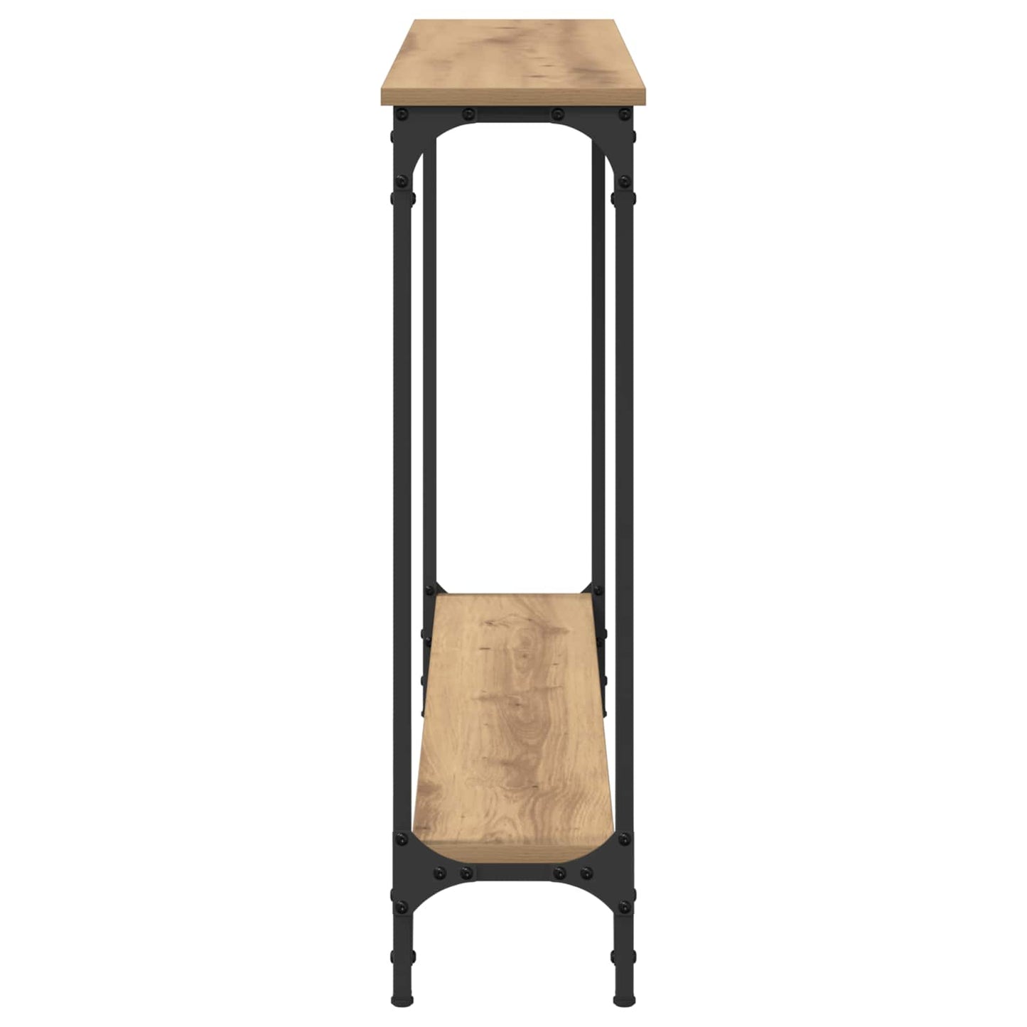 Console Table Artisan Oak 100 x 22.5 x 75 cm Engineered Wood