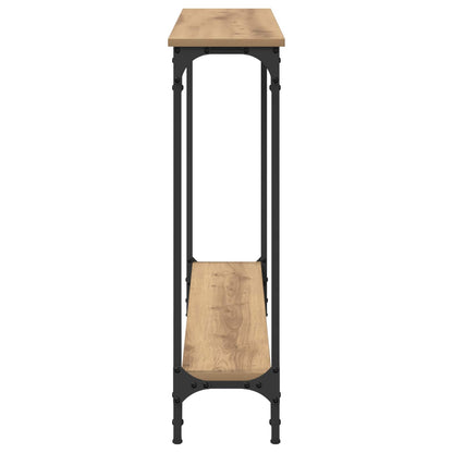 Console Table Artisan Oak 100 x 22.5 x 75 cm Engineered Wood
