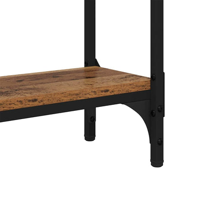 Console Table Old Wood 75 x 22.5 x 75 cm Engineered Wood