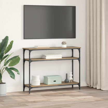 Console Table Artisan Oak 100 x 29 x 75 cm Engineered Wood
