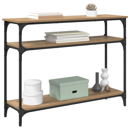 Console Table Artisan Oak 100 x 29 x 75 cm Engineered Wood